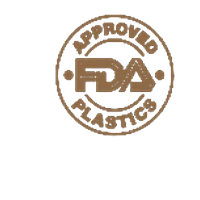 FDA approved plastics badge