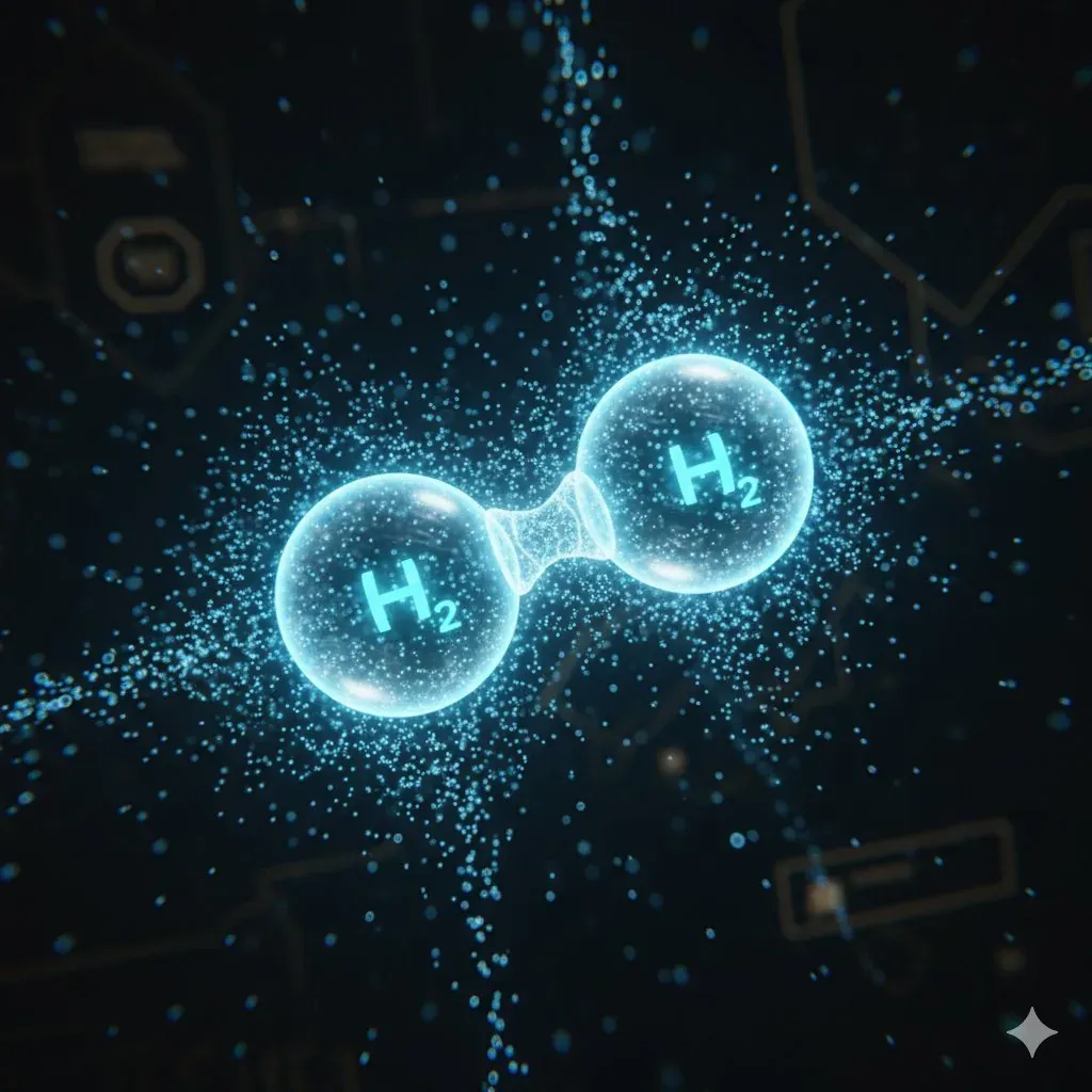 Molecular hydrogen visualization at Naturally Bronzed Wellness Studio